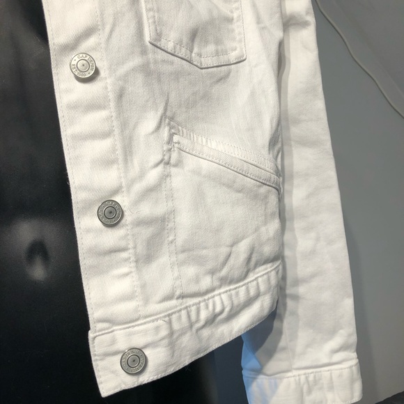 GAP White Denim Jacket size XL - Picture 3 of 9